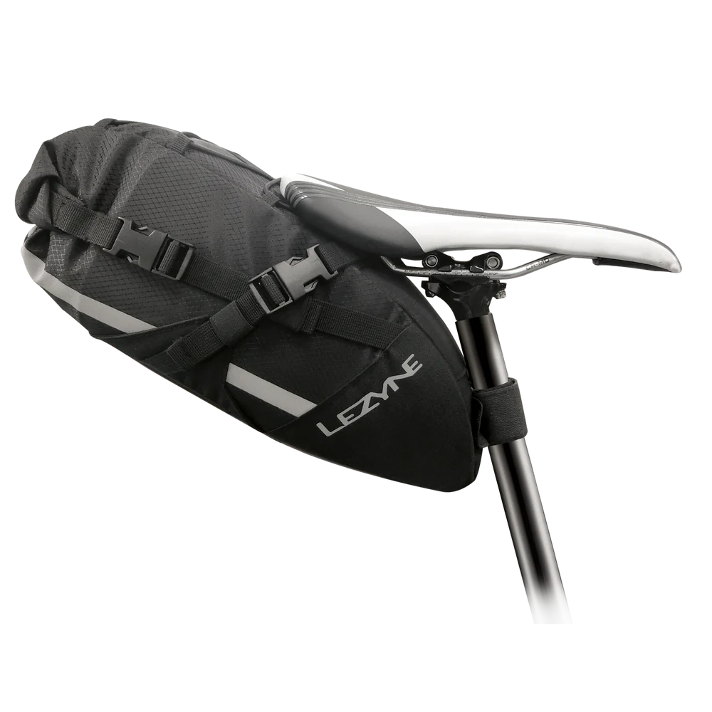 Lezyne XL Caddy Seat Bag Strap 7.5L Black